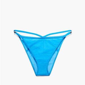 Savage X Fenty Blue Strappy Panties - 3x